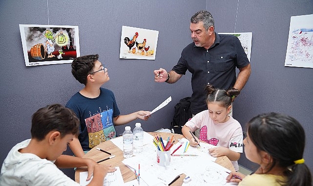 Haydi Çocuklar! Karikatürist Altan Özeskici ile Atölye Çalışmaları Başlıyor