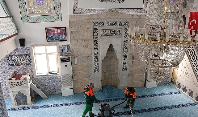 Çankaya’da Ramazan Öncesi İbadethane Temizliği