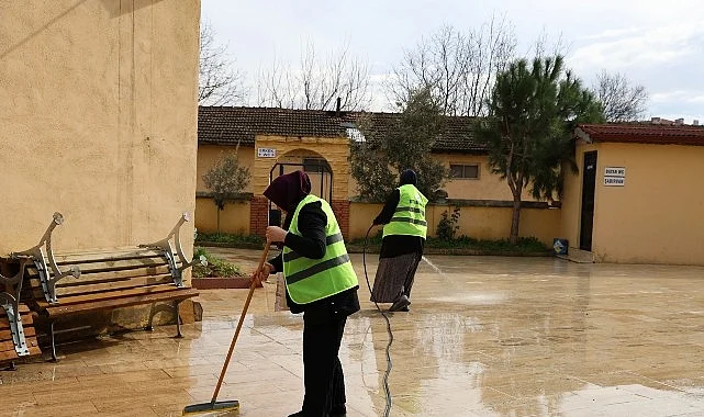 Geyve Belediyesi Camilerde İkinci Tur Temizlik Çalışmalarına Başladı