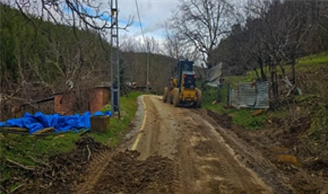 Kuvvetli yağışların ardından kırsalda yoğun müdahale
