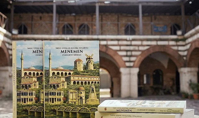 Menemen tarihi 2 cilt kitap oldu