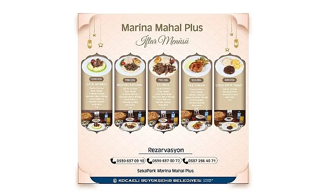 Ramazan’a özel iftar sofrası Antikkapı’da