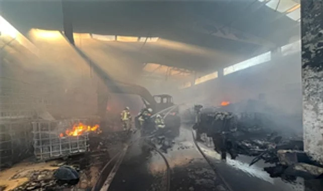 Torbalı’daki fabrika yangını kontrol altına alındı