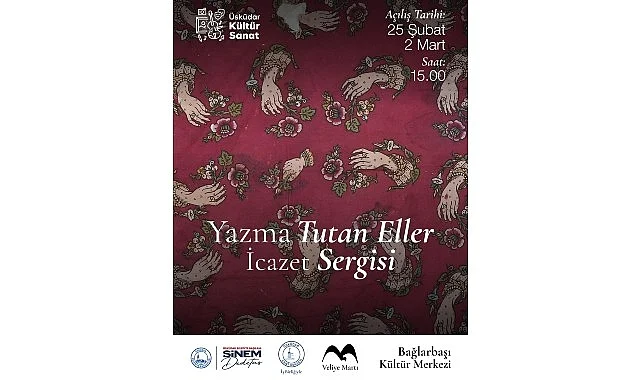 Üsküdar’da Yazma Sanatı İcazet Sergisi Açılıyor