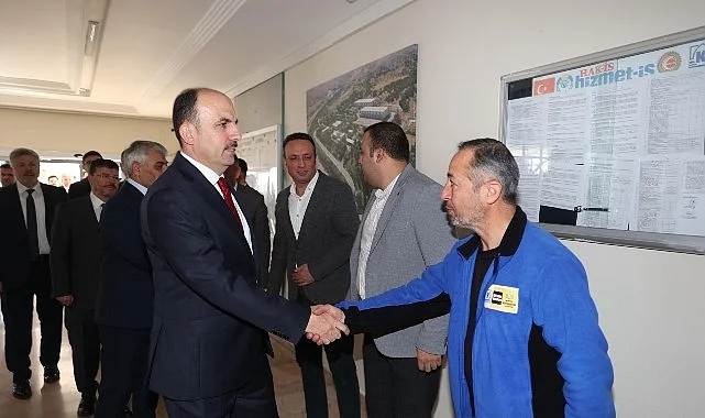 Başkan Altay Merkez İçme Suyu Arıtma Tesisleri’nde İncelemelerde Bulundu