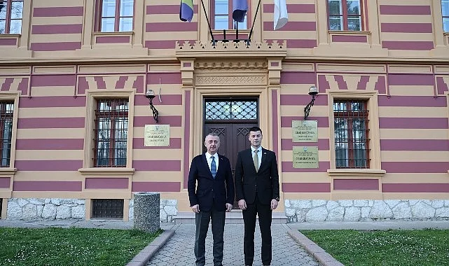 Başkan Büyükakın’dan Bosna’da resmi temaslar