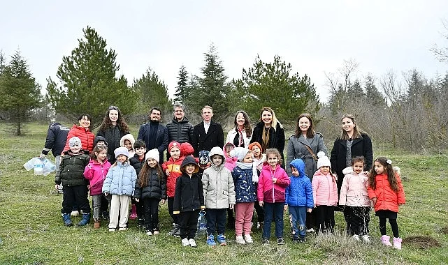 Orman Haftası’nda Minik Eller Fidanları Toprakla Buluşturdu