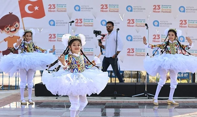 Büyükşehir Belediyesi’nden 23 Nisan’a özel coşku dolu festival