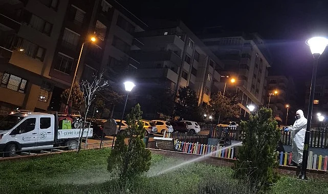 Çankaya’da Sinek ve Haşereye Karşı Gece Mesaisi