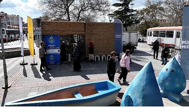 KOSKİ Tarım Haftası’nda Açtığı Stantta Su Tasarrufu Bilgilendirmesi Yapıyor