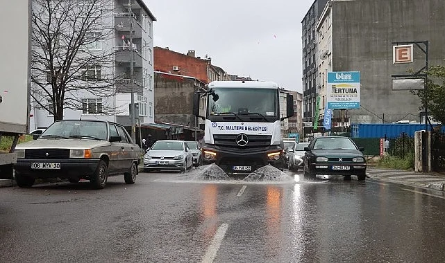 Maltepe Başıbüyük Mahallesi’nde bahar temizliği