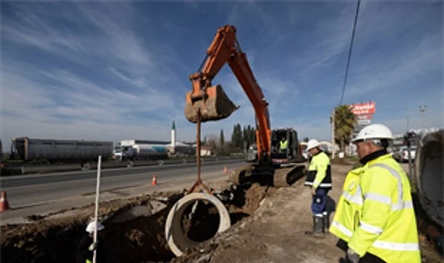 Menemen Türkelli’de su baskınlarına kalıcı çözüm
