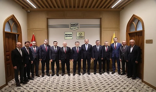 Tarım ve Orman Bakanı Yumaklı Başkan Altay’ı Ziyaret Etti