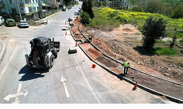 Başiskele’de trafik akışına yeni dokunuşlar