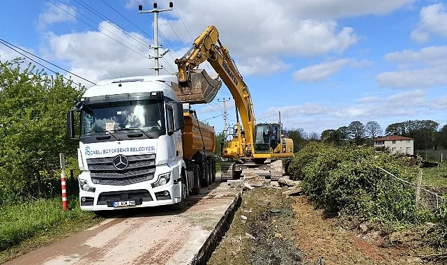 Kandıra Kefken ile Akçabeyli yoluna konfor atağı
