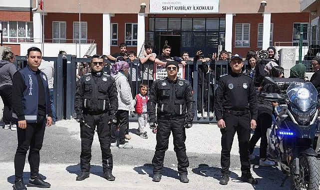 Keçiören zabıtasından öğrenci güvenliği için yoğun mesai