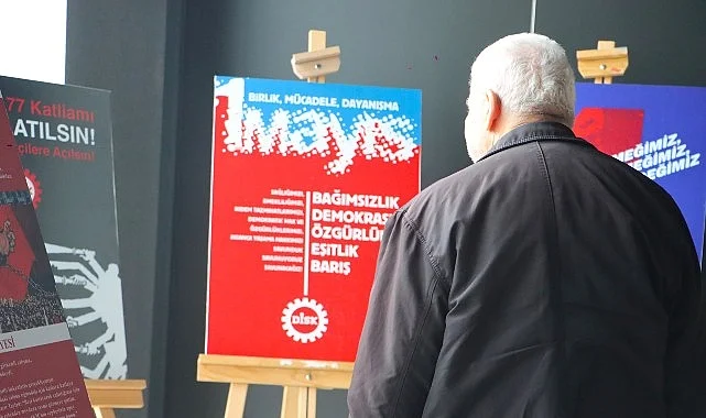 Maltepe’de 1 Mayıs Afişleri Sergisi