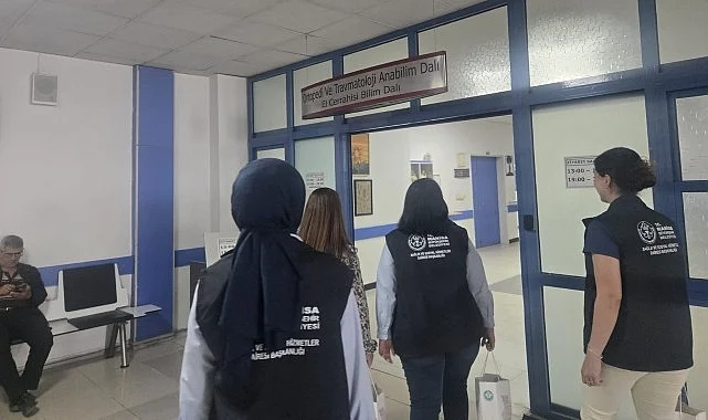 Manisa Büyükşehir Belediyesi Şifayı Hastanelere Taşıdı
