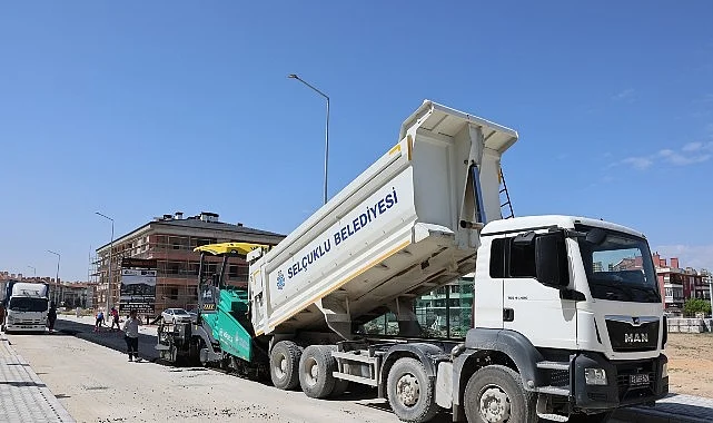 Selçuklu’da Asfalt Sezonu Başladı