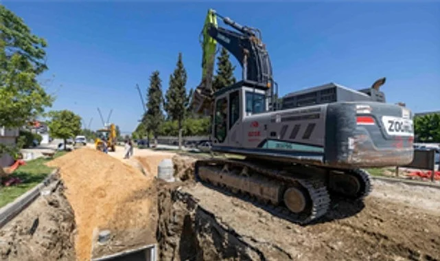 Tire’de altyapı yenileniyor, caddeler modernleşiyor