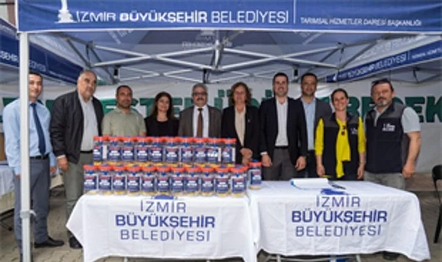 Tireli incir üreticisine ekşilik böceğine karşı tuzak dağıtıldı