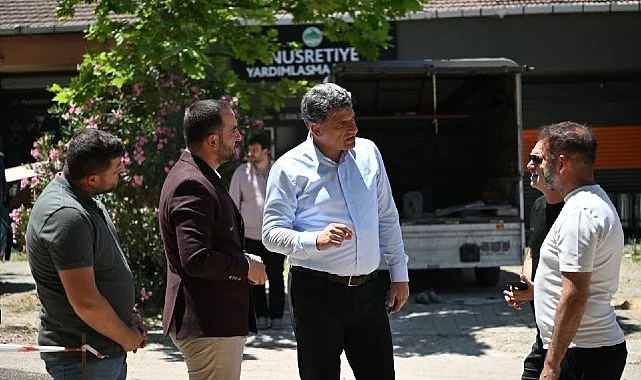 Başkan Kocaman, Nusretiye Meydan Projesini Yerinde İnceledi