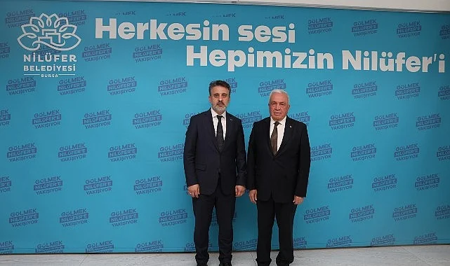 Başkan Şadi Özdemir, Şahin Biba’yı Ağırladı