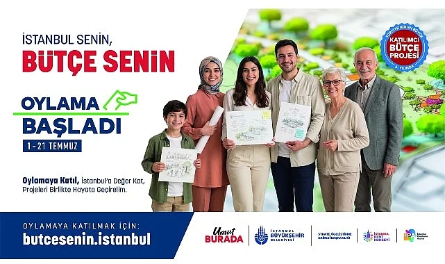 Bütçem İstanbul Oylamaları 1 Temmuz’da Başlıyor