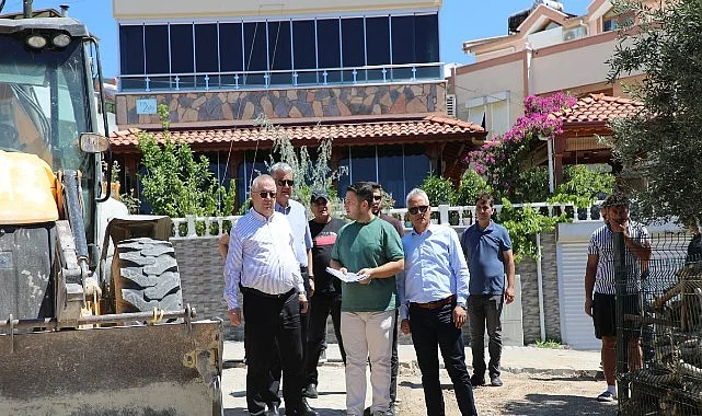Edremit Belediyesi yaza hazırlanıyor