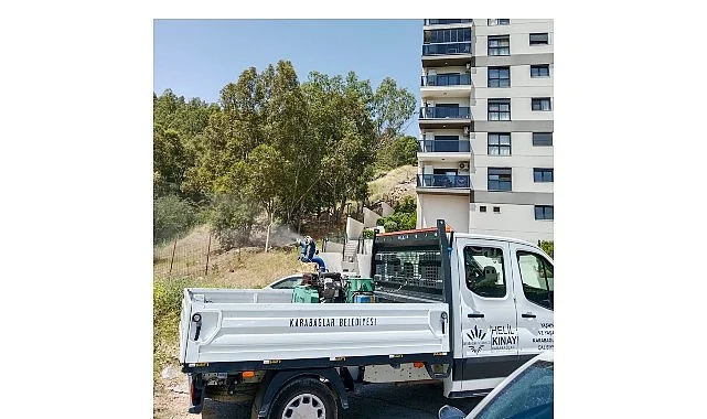 Karabağların 58 Mahallesinde İlaçlama Seferberliği Devam Ediyor