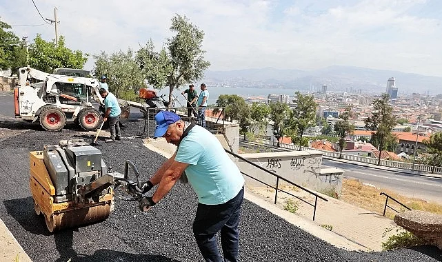 Konak’ta hummalı çalışma: 5 mahallede 24 sokak aynı anda yenileniyor