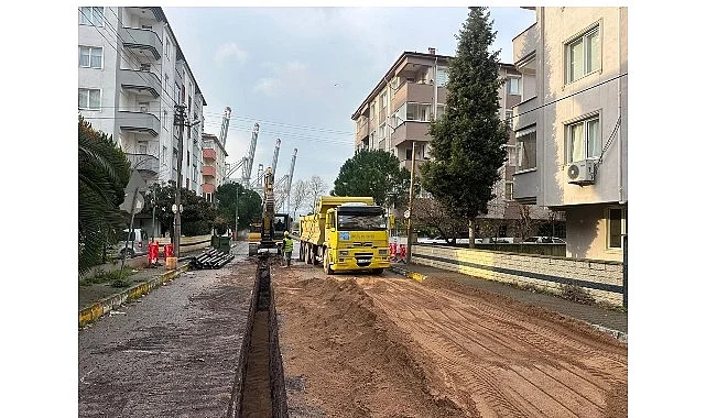 Körfez Mimar Sinan Mahallesi’nde Altyapı Çalışmalarında Sona Yaklaşıldı
