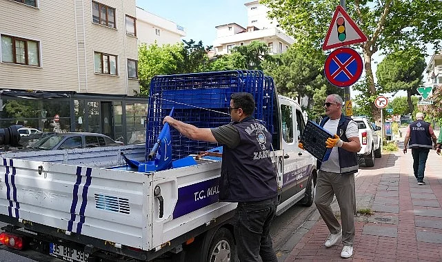 Maltepe Belediyesi zabıta ekipleri işgallere karşı sahada