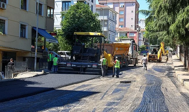Maltepe’de asfalt çalışmaları hızlandı