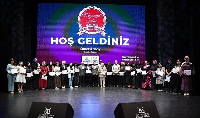 Mezuniyet Sergisi Açılışı ve Mezuniyet Şöleni Zeytinburnu Kültür Sanat’ta Gerçekleşti