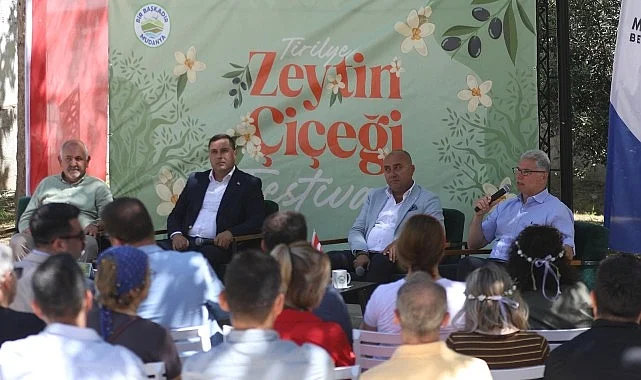 Tirilye’de “Zeytin Çiçeği Festivali”ne Büyük İlgi