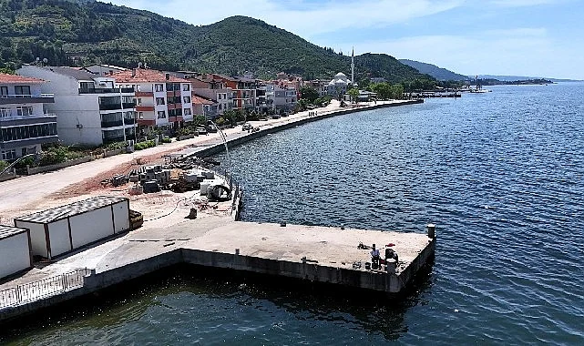 Ulaşlı’daki dalga kırıcı set, taşkın riskini önleyecek