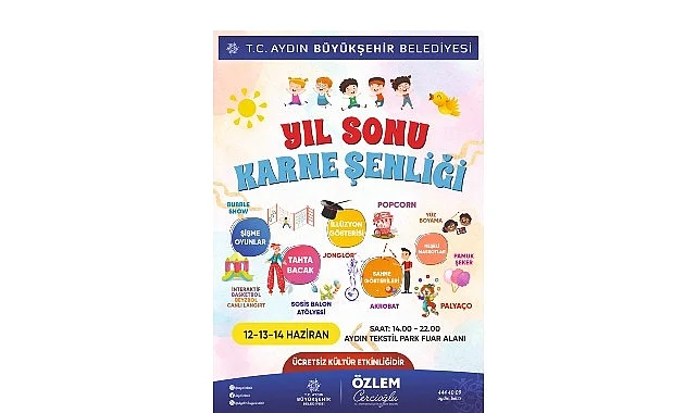 Yıl Sonu Karne Şenliği Başlıyor