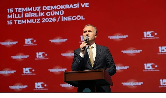 “15 Temmuz Ruhunu İnegöl Meydanında Yaşatmaya Devam Edeceğiz”