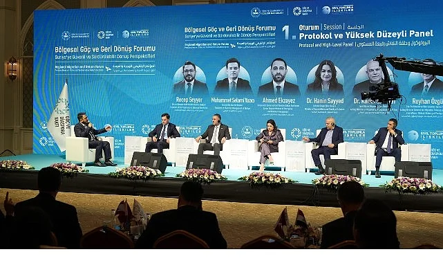 6 Ülkeden Üst Düzey Katılımla Bölgesel Göç ve Geri Dönüş Perspektifleri Forumu Ankara’da Gerçekleştirildi