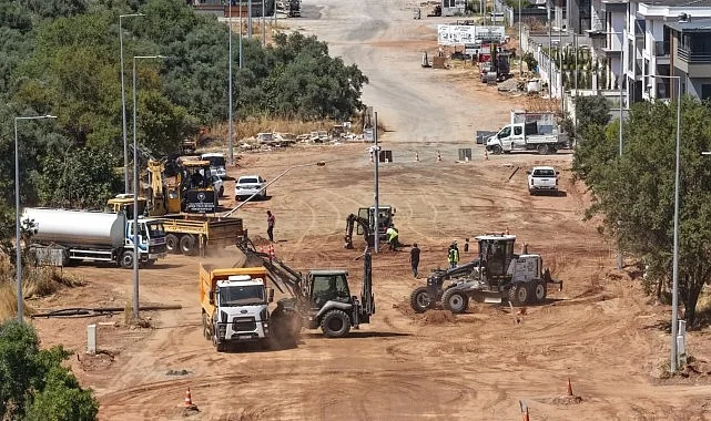 Başkan Çerçioğlu’ndan Efeler’de Yol Yapım Çalışması