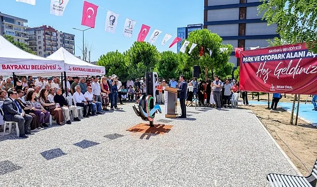 Bayraklı’ya Yeni Park Ve Otopark