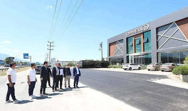 İnegöl Belediyesi Yetki Alanındaki Bölgelerde Asfalt Uygulamalarına Devam Ediyor
