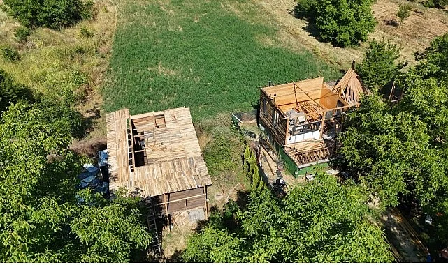 İnegöl Belediyesi’nden Çitli’de 16 Kaçak Yapıya Müdahale