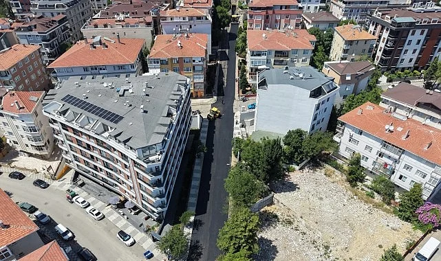 Maltepe’de Asfalt Seferberliği Sürüyor
