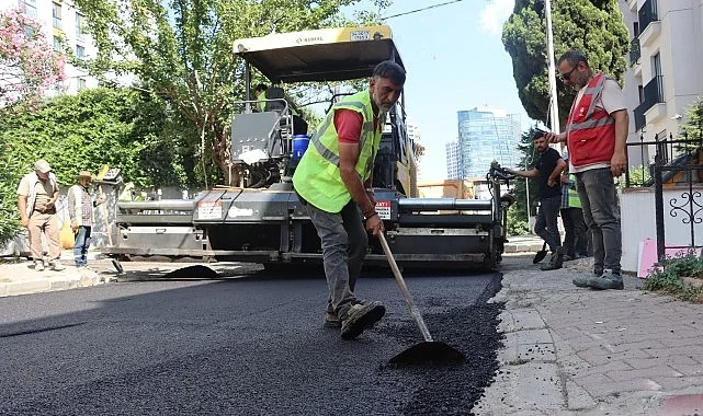 Maltepe’de Asfaltlama Çalışmaları Devam Ediyor
