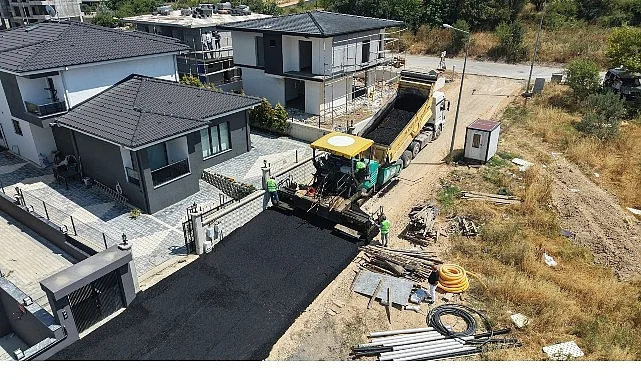 Nilüfer’de asfalt çalışmaları hız kazandı