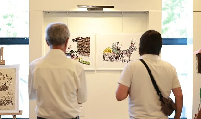 Osmangazi’de Göçün Hikayelerini Karikatürlerle Anlatan Sergi
