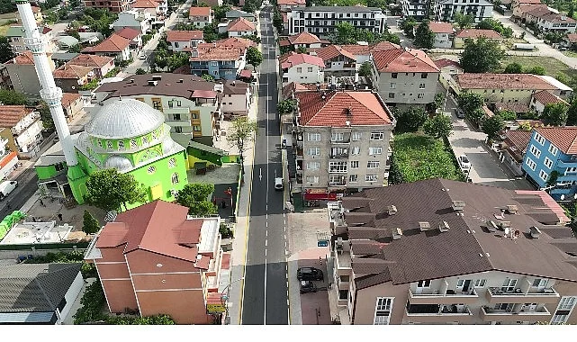 Başiskele’nin önemli güzergâhları modernize edildi
