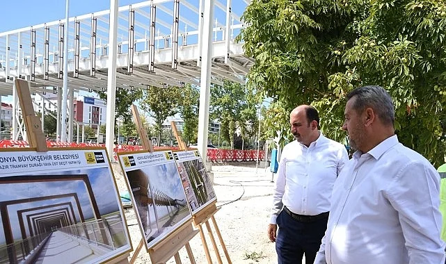 Başkan Altay Yapımı Son Aşamaya Gelen Yazır Yaya Üst Geçidi İnşaatını İnceledi